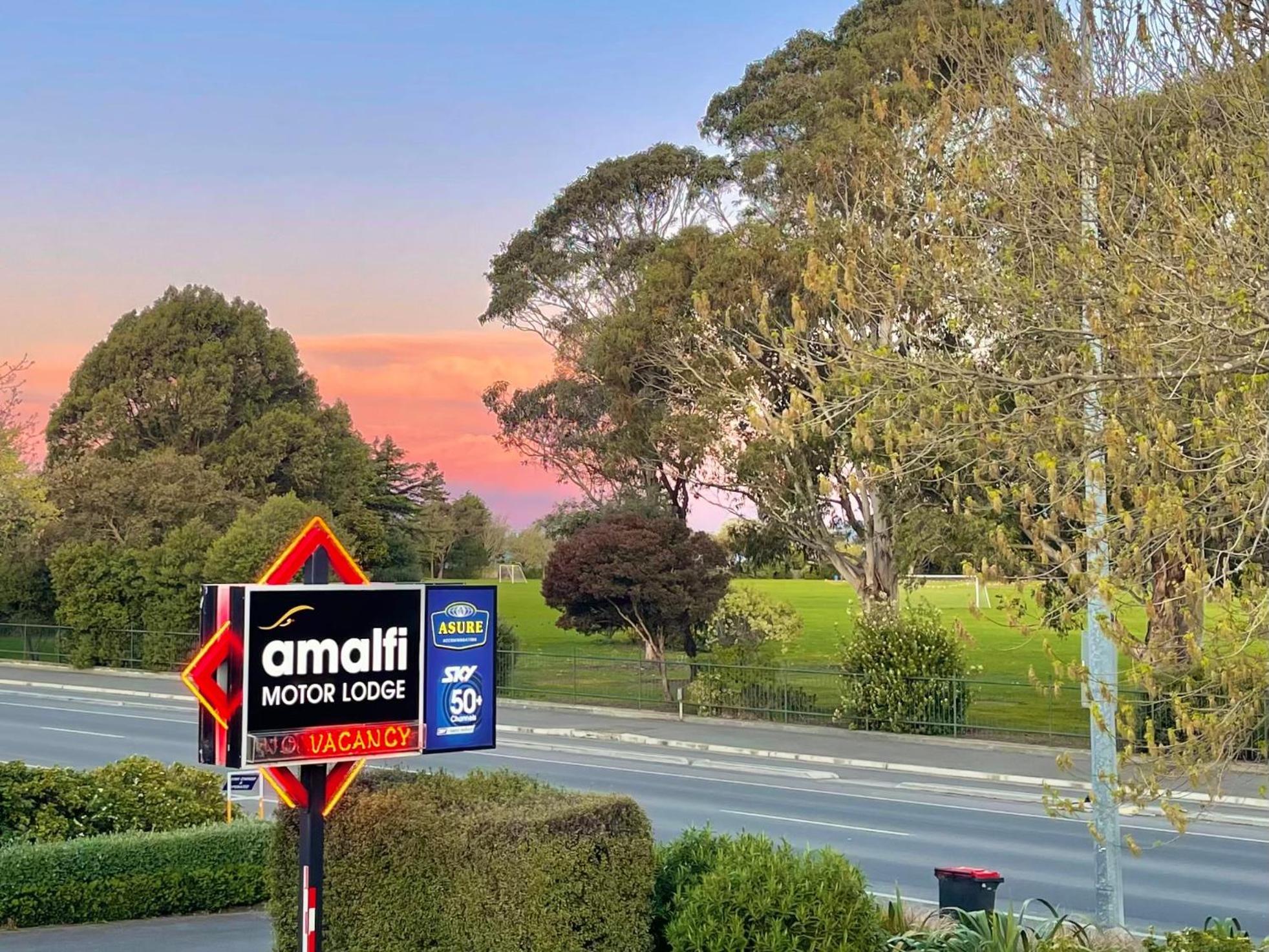 Amalfi Motor Lodge Christchurch Esterno foto