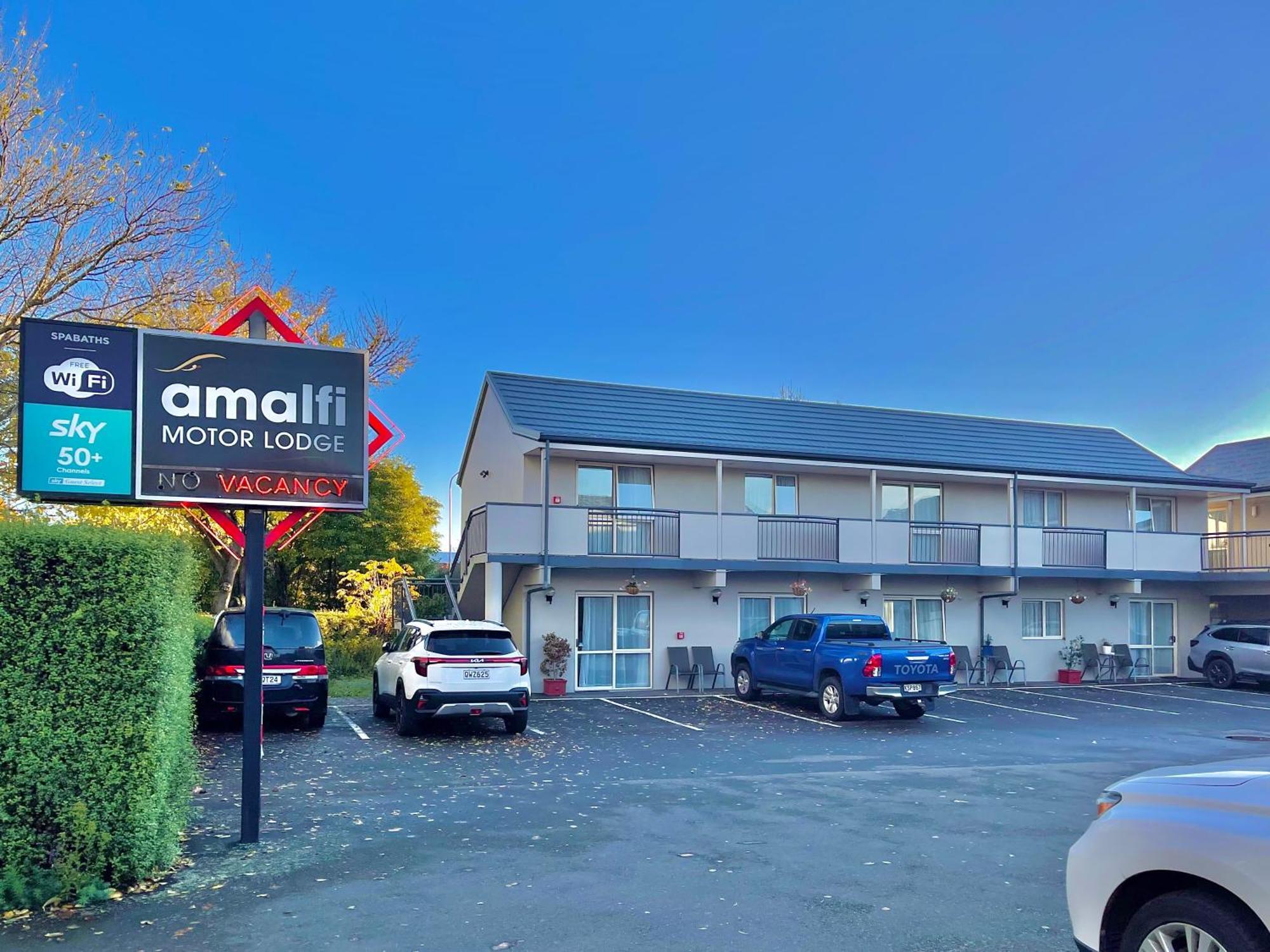Amalfi Motor Lodge Christchurch Esterno foto