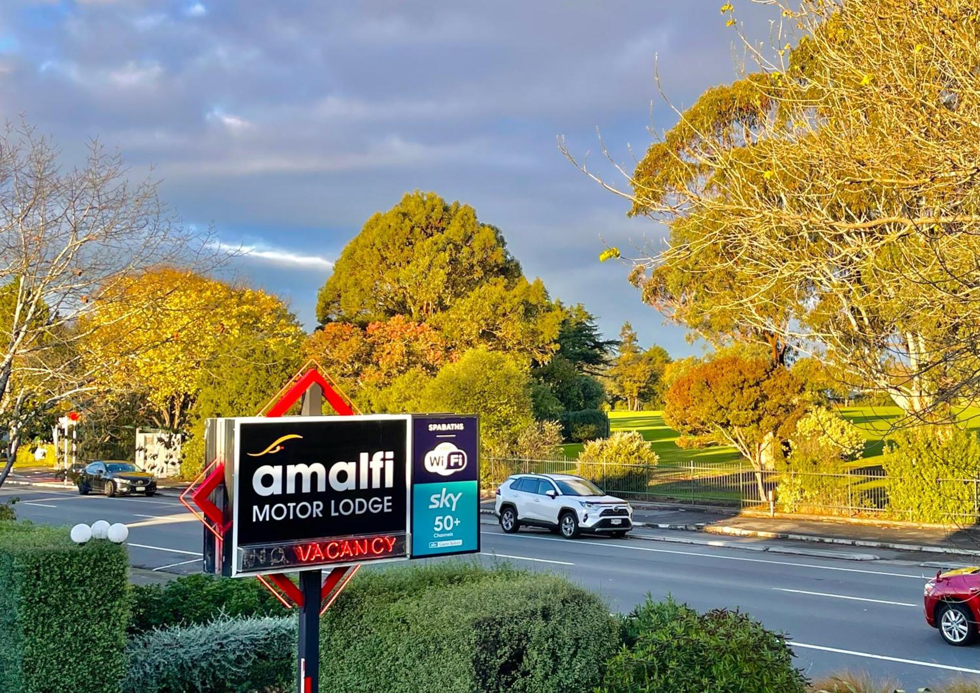 Amalfi Motor Lodge Christchurch Esterno foto